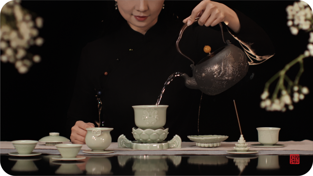 佛光寺唐韵雅瓷茶器茶席